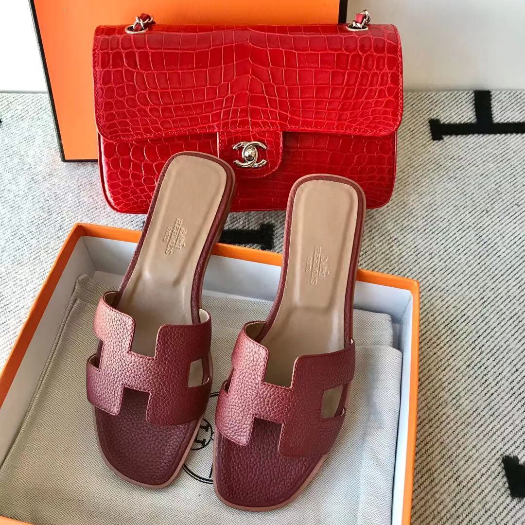 에르메스 올수공 오란 슬리퍼 샌들 토고 02